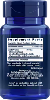 Life Extension Skin Restoring Ceramides, 30 Liquid Vegetarian Capsules