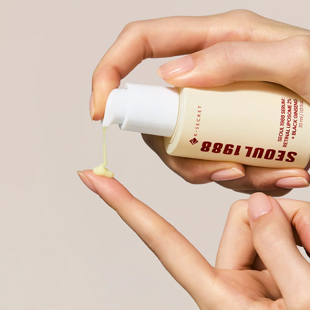 K-Secret Seoul 1988 Serum Retinal Liposome 2% + Black Ginseng 30ml