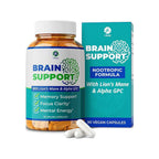 1 Body Brain Support - Bacopa Monnieri, Lion’s Mane for Memory & Focus 90 Caps