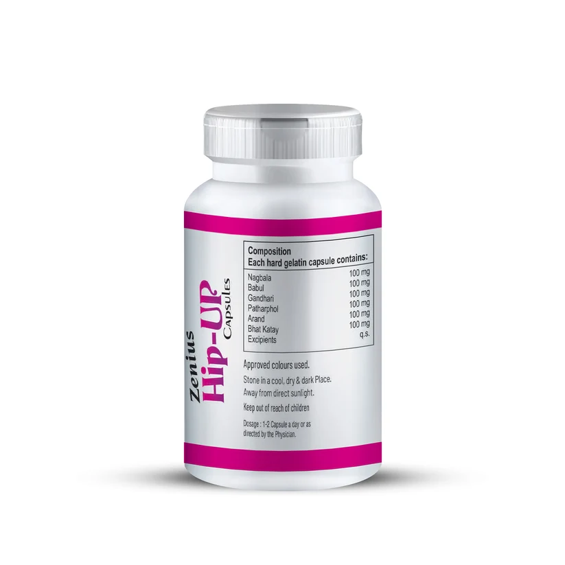 Zenius Hip Up For Hip Enlargement & Butt Tighteting 60 capsules