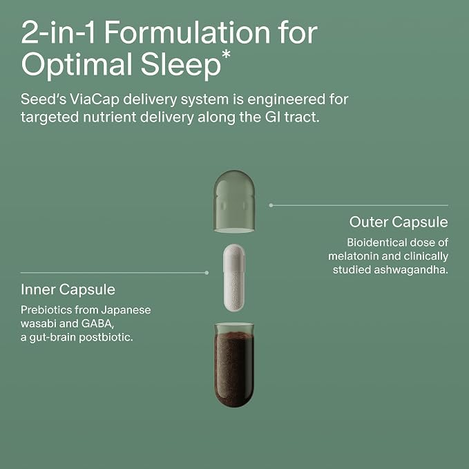 Seed PM-02 Sleep + Restore - for Adults  30 caps