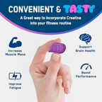 Applied Nutrition Creatine 80 Gummies Blue Raspberry 400g