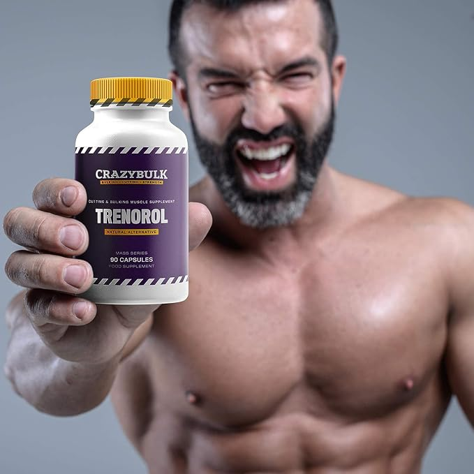 CrazyBulk Trenorol Natural Alternative for Cutting & Bulking Muscle Supplement 90 Caps