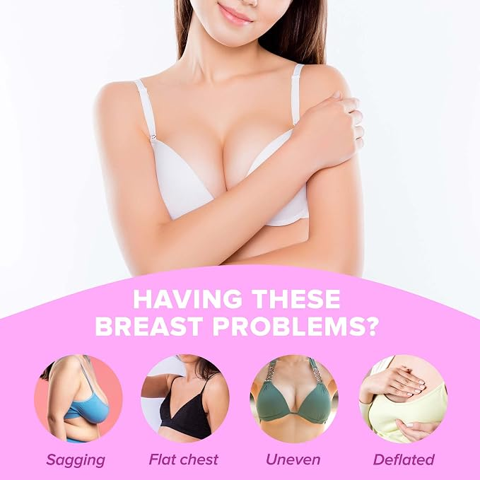 Iso Sensuals Enhance Breast Enlargement Pills - Breast Enhancement Pills for Women 60 Capsules