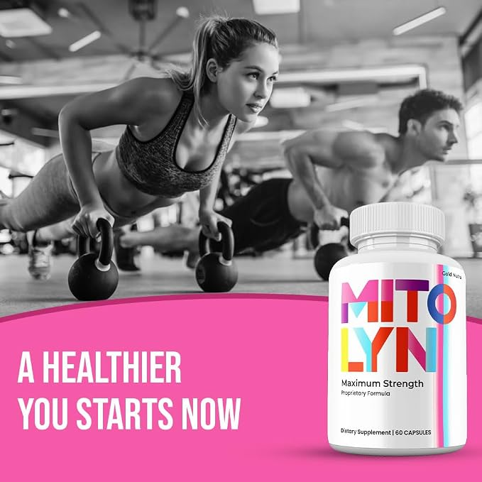 Gold Nutra Mitolyn Maximum Strength All Natural Support 60 Capsules