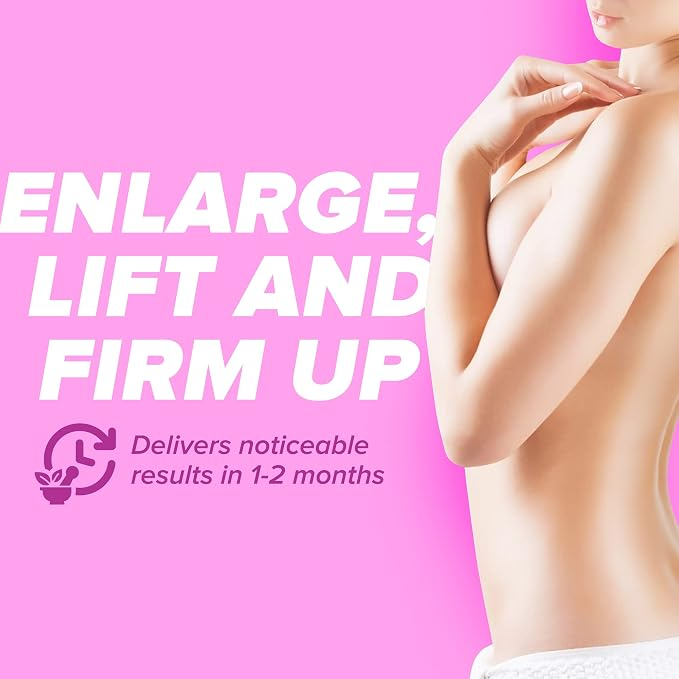 Iso Sensuals Enhance Breast Enlargement Pills - Breast Enhancement Pills for Women 60 Capsules