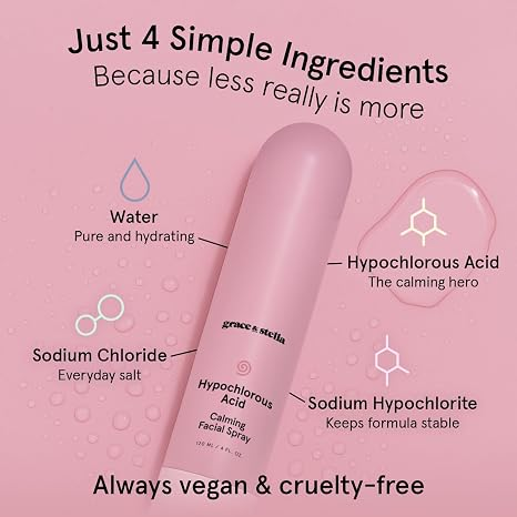 Grace & Stella Hypochlorous Acid Spray for Face 60ml