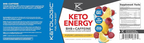 KetoLogic KetoEnergy BHB with Caffeine Powder (Raspberry Lemonade) 270g