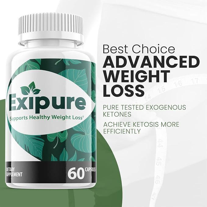 FItness Hero Supplements EXIPURE Supports Healthy Weight Loss 60 Capsules