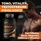 EthicSport - Testogen Tribulus Terrestris, Polycosanols, Vinitrox and Zinc 120 caps