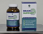 1 Body Brain Support - Bacopa Monnieri, Lion’s Mane for Memory & Focus 90 Caps
