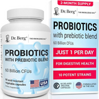 Dr. Berg Probiotic Supplement (60 Billion CfUs) 30 Probiotic Capsules