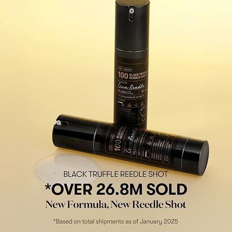 VT COSMETICS Black Truffle Reedle Shot 100 Serum, 1.69 fl oz 50ml