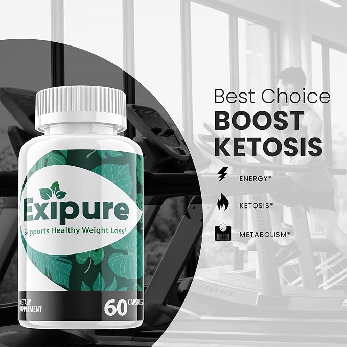 FItness Hero Supplements EXIPURE Supports Healthy Weight Loss 60 Capsules