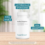 Bacillus Coagulans Probiotic 4 Billion Cfu  60 Delayed Release Capsules