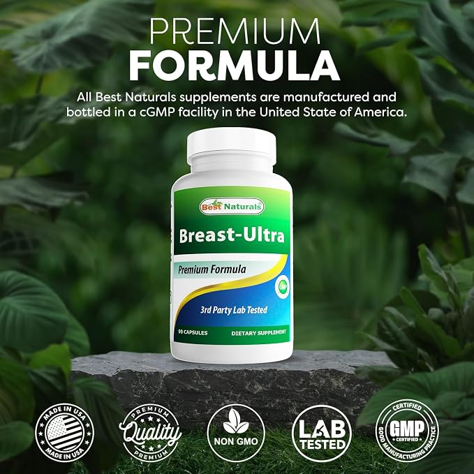 Best Naturals Breast-Ultra Breast Enlargement Pills 90 Capsules