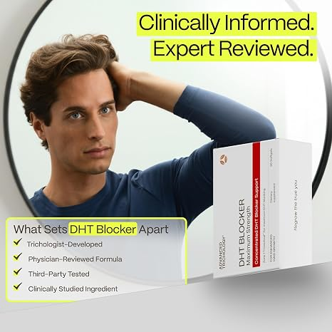 Advanced Trichology DHT Blocker Maximum Strength Hair Growth Supplement 30 softgels