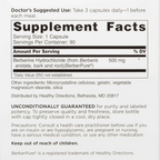 Doctors' Preferred Berberine HCl Clinical Grade Supplement, 90 Capsules