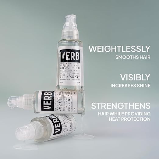 VERB Ghost Weightless Fine Hair Oil For Styling + Heat Protection 60 ml