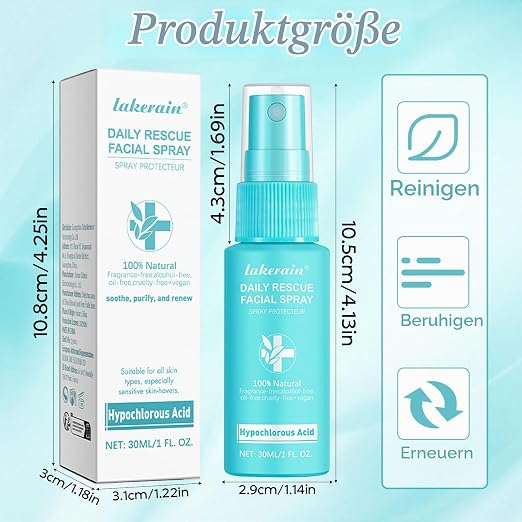 Ekukeon Hypochlorous Acid Hypochlorous Acid Scalp  Spray 30 ml