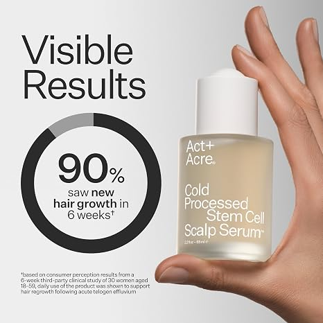 Act+ Acre, Stem Cell Scalp Serum, Reduces Shedding 65ml