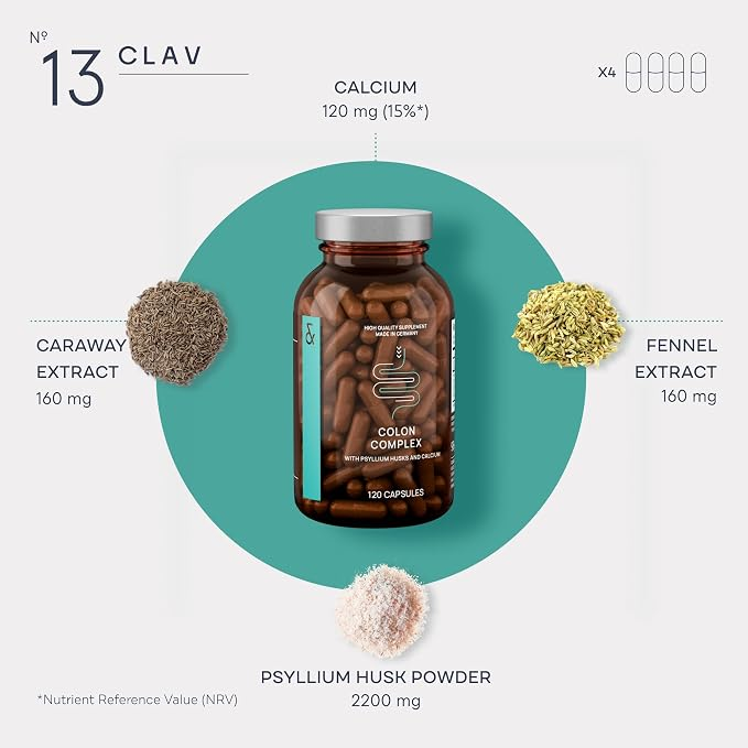 CLAV® Pulse Blood Pressure Support Supplement 120 Capsules