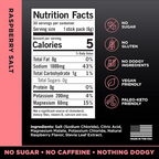 LMNT Zero Sugar Electrolytes - Raspberry Salt Drink Mix 30 Stick Packs