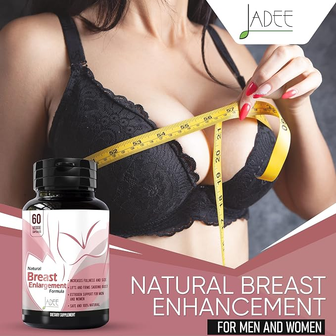 Nuwati Herbals Breast Enhancement Pills and Estrogen Supplement for Women, Men & Trans 60 Caps