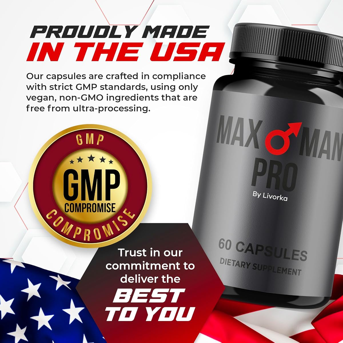 Livorka Max Man Pro Dietary Supplement 60 Capsules