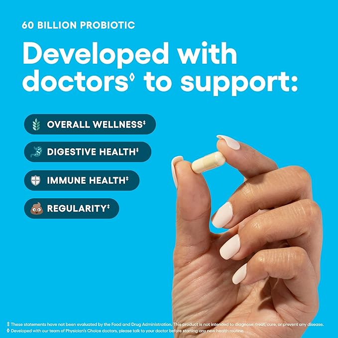 Physician's Choice Probiotics 60 Billion Cfu 30 Caps