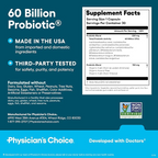 Physician's Choice Probiotics 60 Billion Cfu 30 Caps