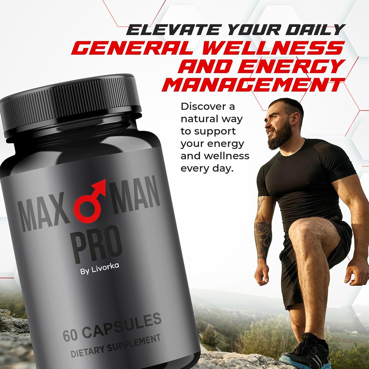 Livorka Max Man Pro Dietary Supplement 60 Capsules