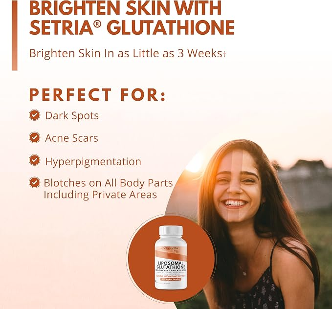 Welluxa Liposomal Glutathione 600 Mg 60 Caps