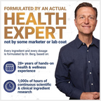 Dr. Berg Probiotic Supplement (60 Billion CfUs) 30 Probiotic Capsules