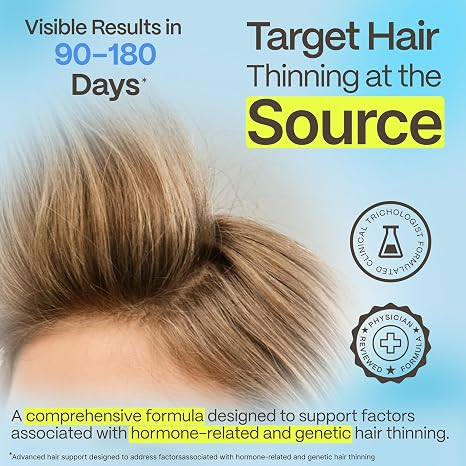 Advanced Trichology DHT Blocker Maximum Strength Hair Growth Supplement 30 softgels