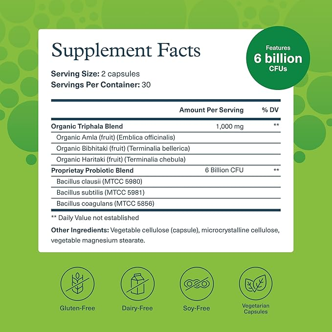 Youtheory Spore Probiotic, Vegetarian 60 Capsules, 30-Day Supply
