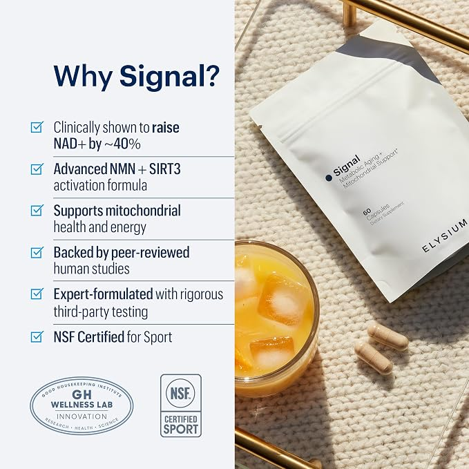 Elysium Signal NMN Supplement 60 Caps