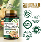 Nature's Nutrition Premium Ashwagandha 2100 mg - 120 Capsules