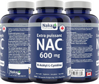 Naka Platinum NAC (N-Acetyl-L-cysteine) Extra Strength, 600 mg per 60 Capsules