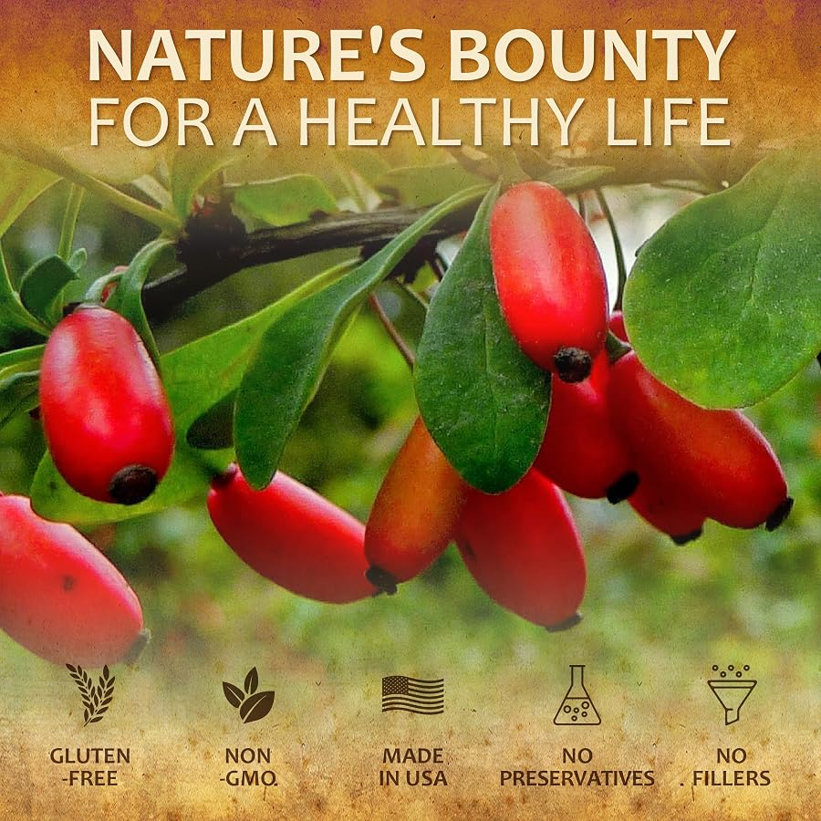 Herbalicious Berberine Herbal Supplement 500 Mg 100 Caps