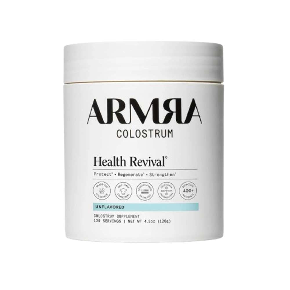 Armra Colostrum Health Revival unflavored Powder 120g jar
