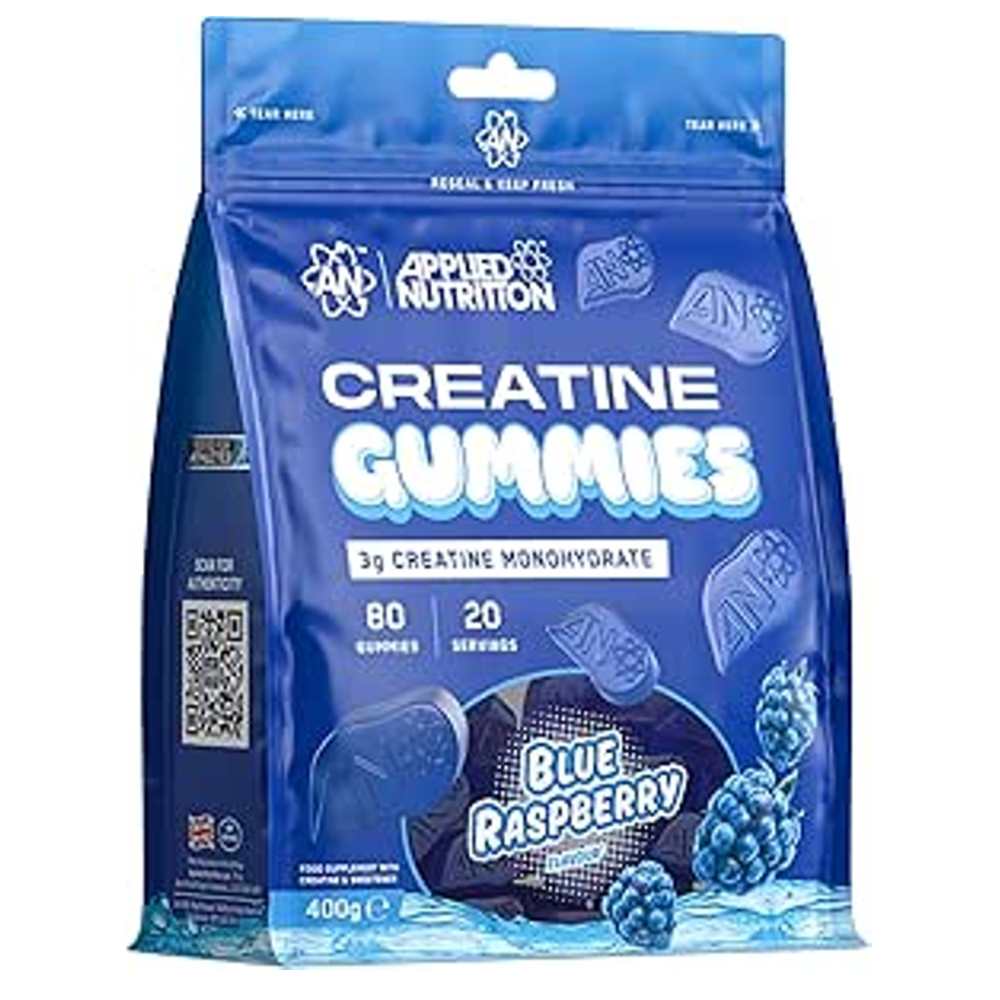 Applied Nutrition Creatine 80 Gummies Blue Raspberry 400g
