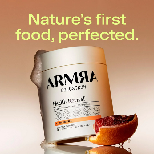 Armra Colostrum Health Revival blood Orange Powder 180g Jar