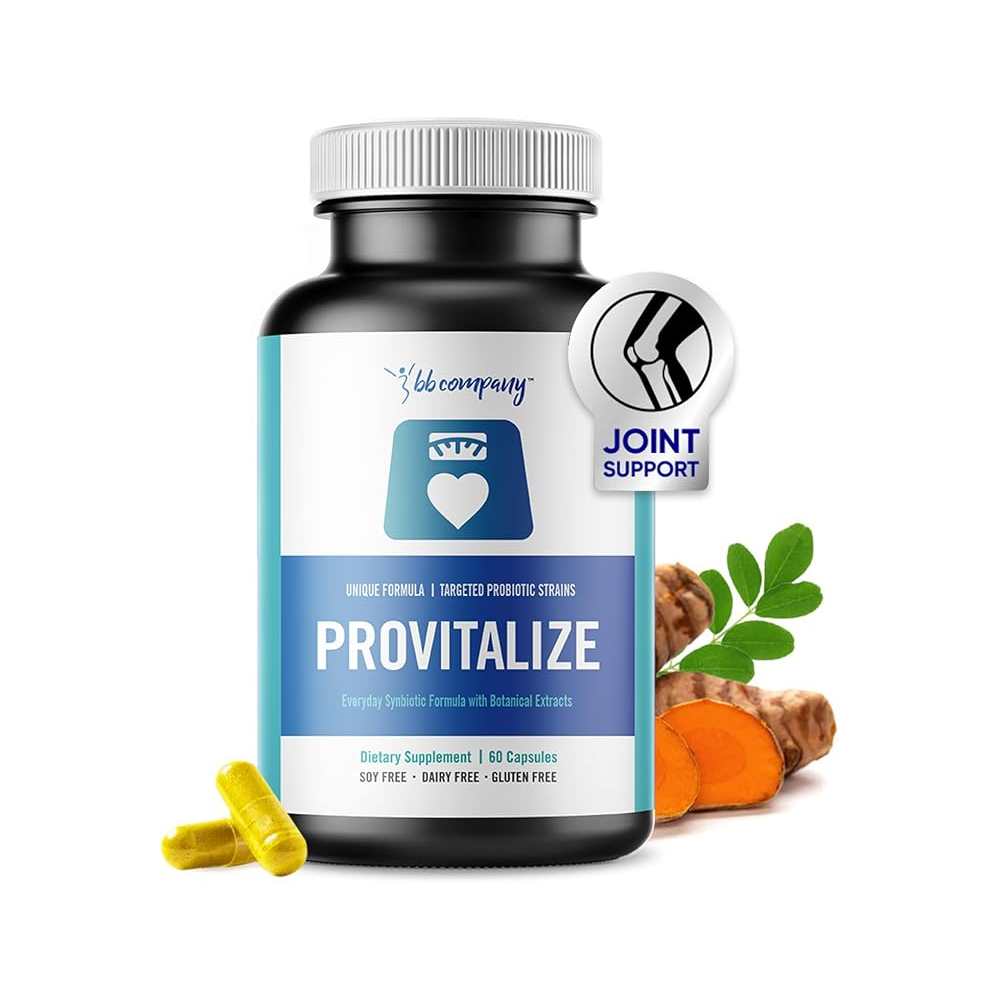 BB Company Provitalize Everyday Synbiotic Formula with Botanical Extracts 60 Caps