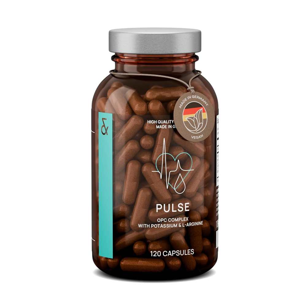 CLAV® Pulse Blood Pressure Support Supplement 120 Capsules