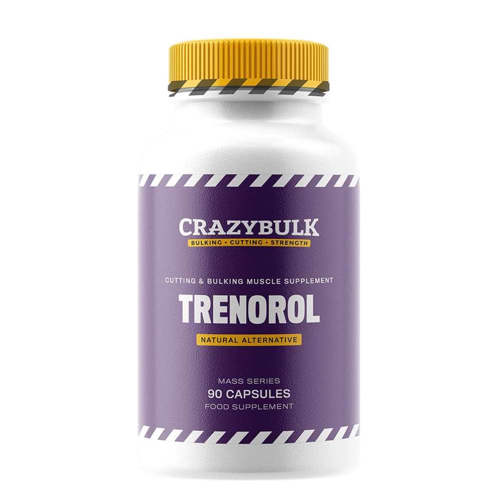 CrazyBulk Trenorol Natural Alternative for Cutting & Bulking Muscle Supplement 90 Caps