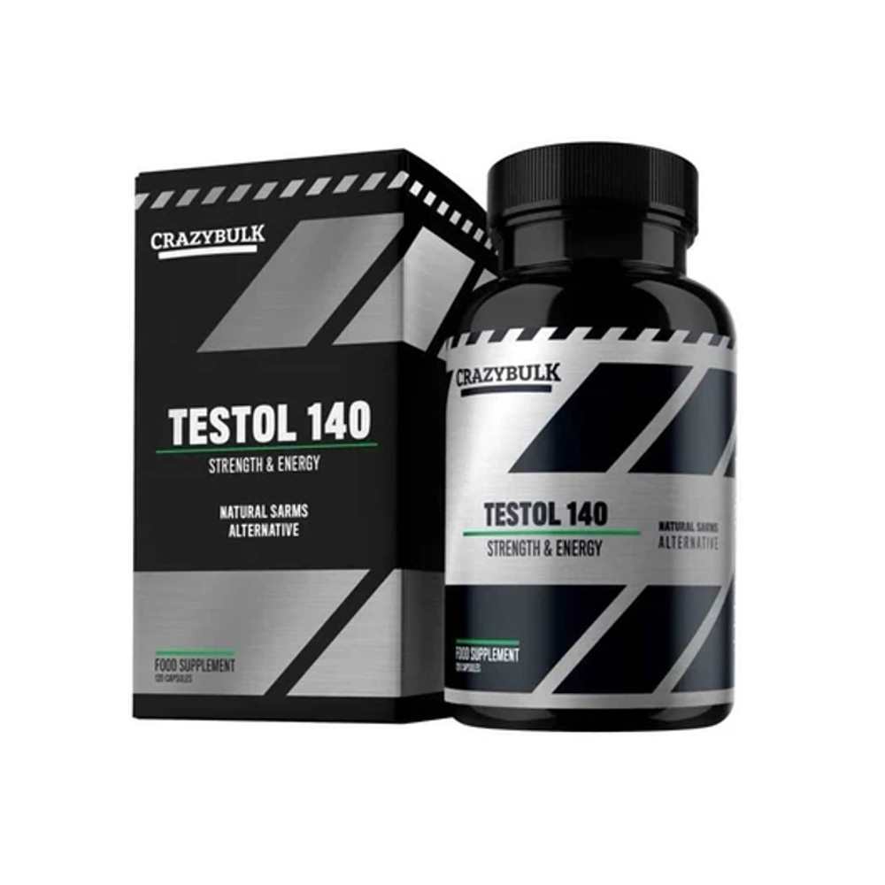 Crazybulk Testol 140 Strength & Energy 120 Caps
