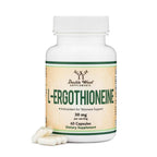 Double Wood Supplements L-Ergothioneine 30mg Egt, Antioxidant + Healthy-Aging Support, 60 Capsules