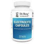 Dr. Berg  Electrolyte Supplements for Supporting Energy, Endurance, and Hydration 160 Capsules
