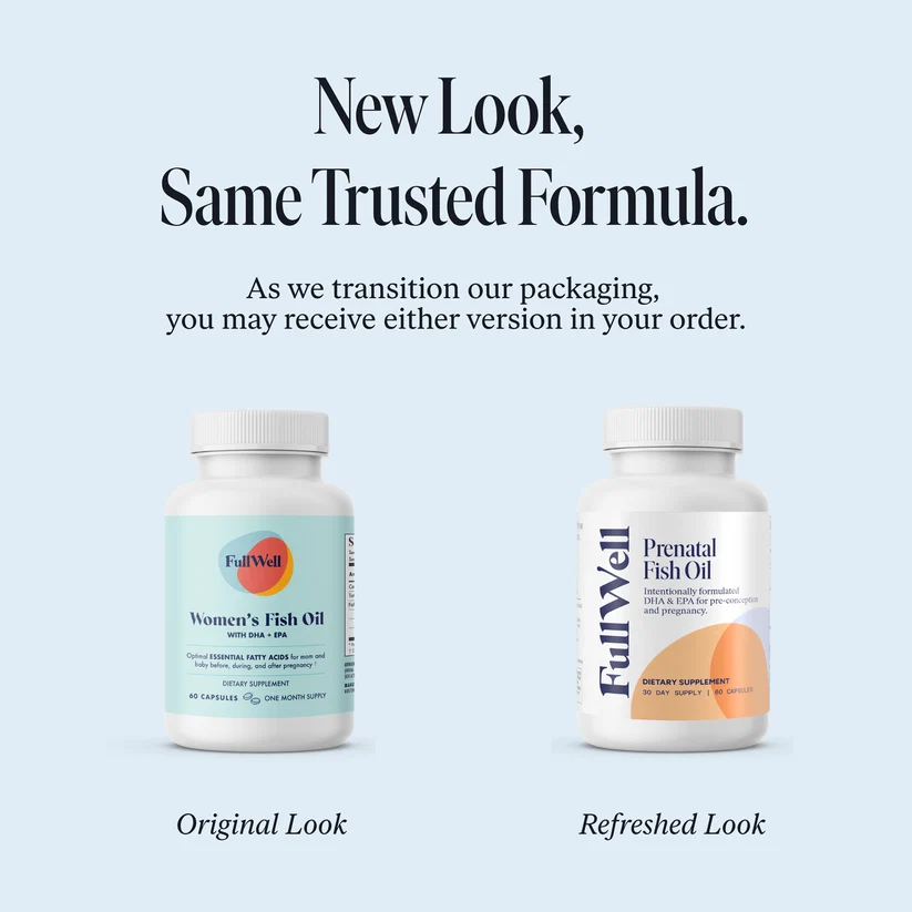 Fullwell Women's Prenatal Fish Oil 60 Caps